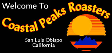 Coastal Peaks Roasters Welcome Logo